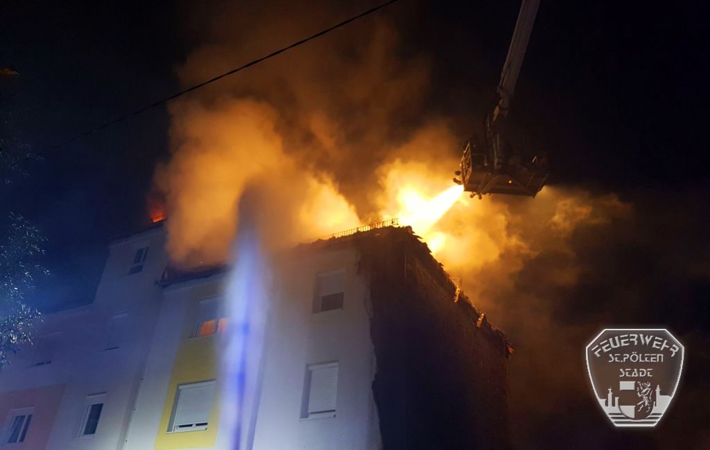 Brand St.Pölten-Herzogenburgerstraße